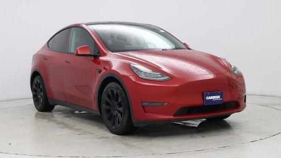 TESLA MODEL Y 2020 5YJYGDEE6LF052135 image